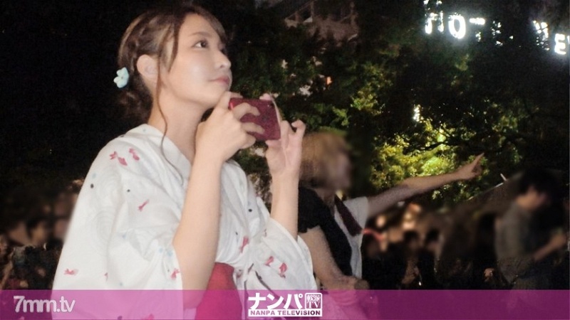 GANA-2132 煙花匯演 06 煙花燃放前與男友吵架的悲傷浴衣美女！像治愈受傷的心一樣輕輕包裹男人的她讓我很興奮♪大膽的腰部動作，感覺叛逆的表情，已經脖子♪